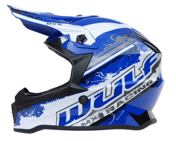 Wulfsport Detské OFF ROAD PRO prilby MODRÁ - YS