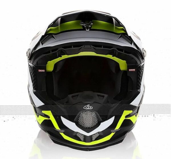 6D ATR-2 Prilba Youth Drive Neon Yellow - Image 3