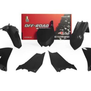 RACETECH Plastic Kit - Black Yamaha YZ125/250