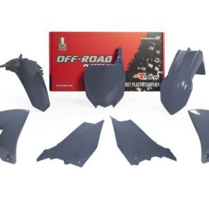 RACETECH Plastic Kit - Quantum Grey Yamaha YZ125/250