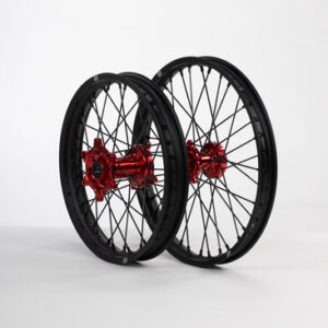 Sixty5 Honda Black/Red 1.6-21/2.15-19 MX wheel set